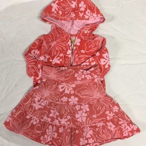 Gap hoodie and skirt